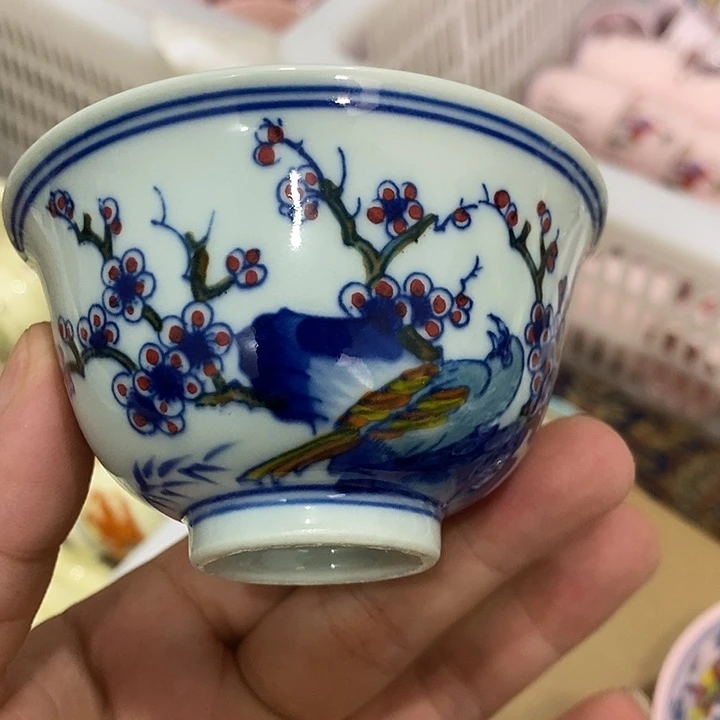 摆件景德镇陶瓷主人杯13455