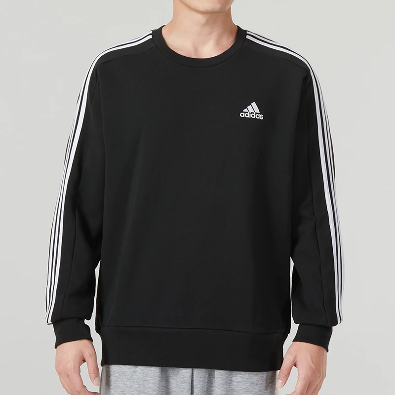 adidas阿迪达斯圆领卫衣男装新款运动休闲服薄款长袖套头衫IC9317