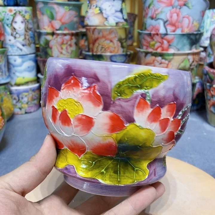 景德镇艺术手绘作品