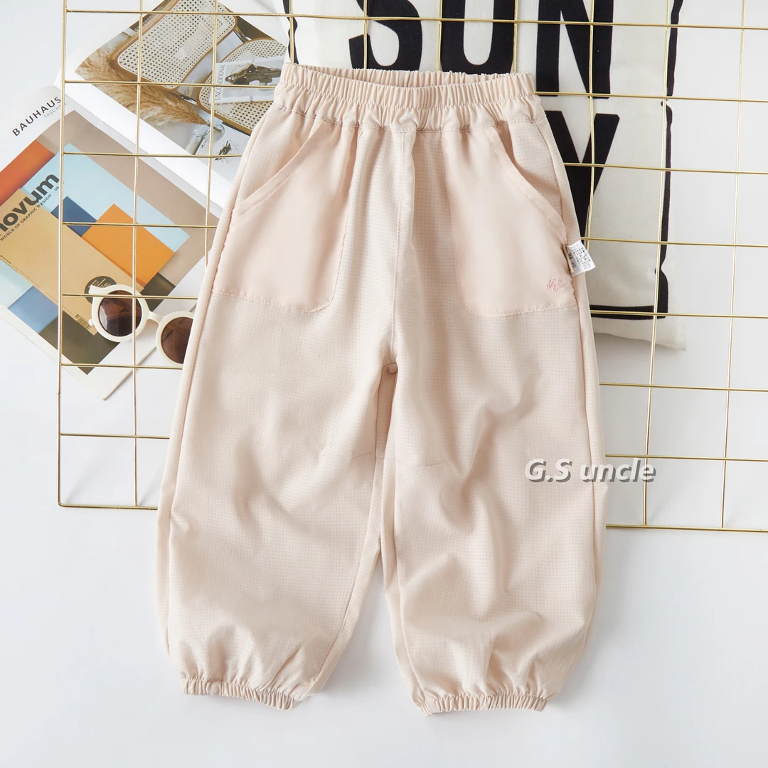 【茉胭染】H25150女童夏季时尚休闲裤可爱百搭