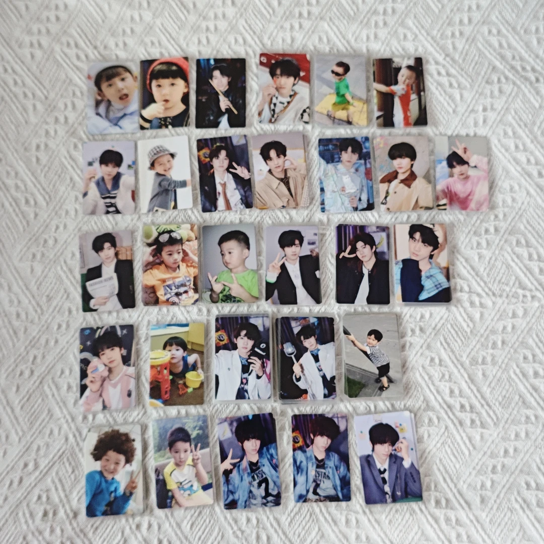 TF家族4代2025年台历单人款小卡合集未绑定异次元官卡