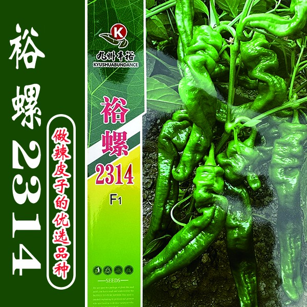 裕螺2314 做 辣皮子 的首选品种  辣椒种子