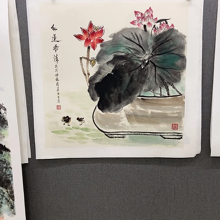 国画手寫手繪作品203