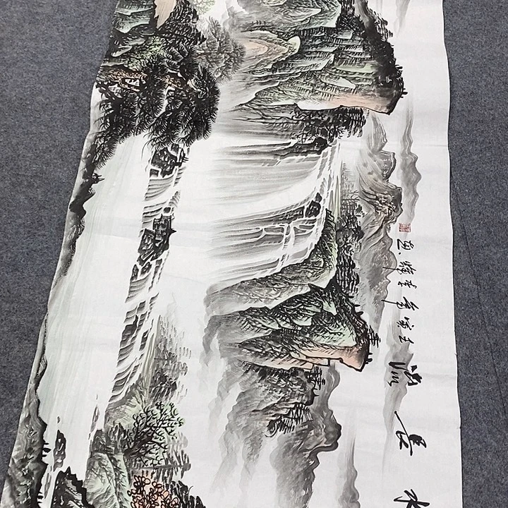 国画国画作品手绘