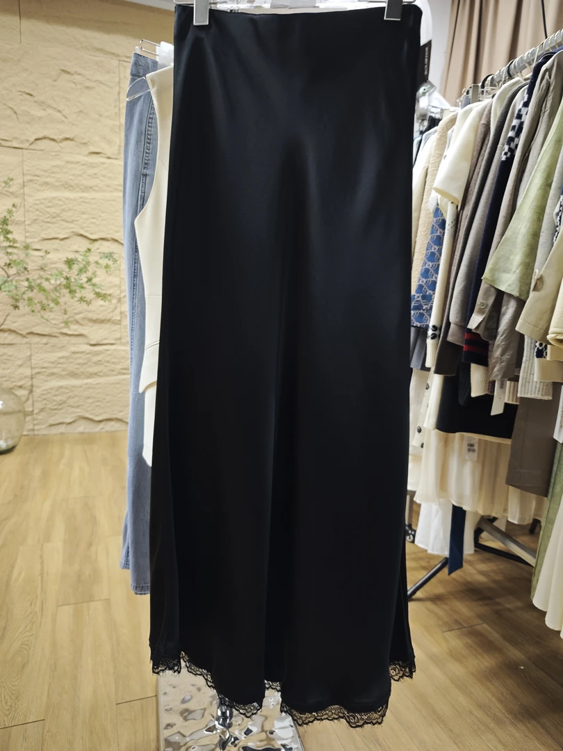 25年春季时尚气质显瘦百搭醋酸半裙bq002（24D0093）