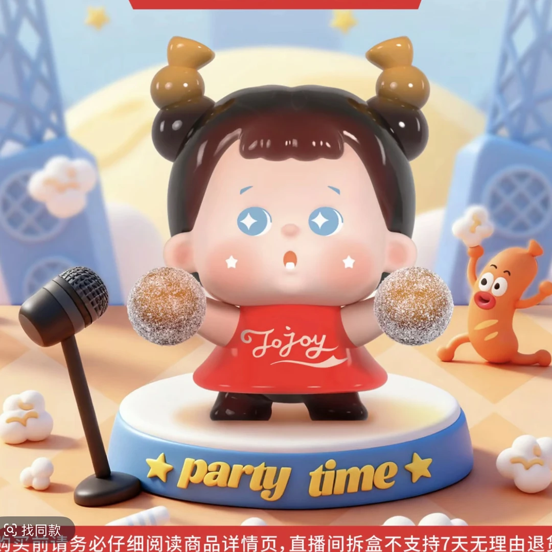 【后五叠宠】JOJOY啾啾伊啦啦队系列萌粒潮玩可爱手办盲盒