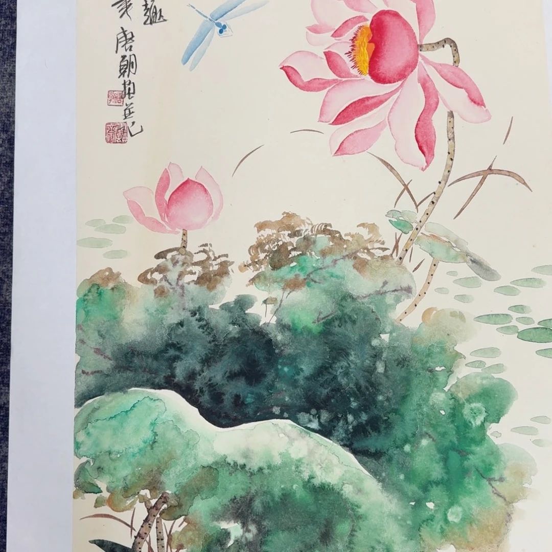 国画国画作品山水花鸟纯手绘
