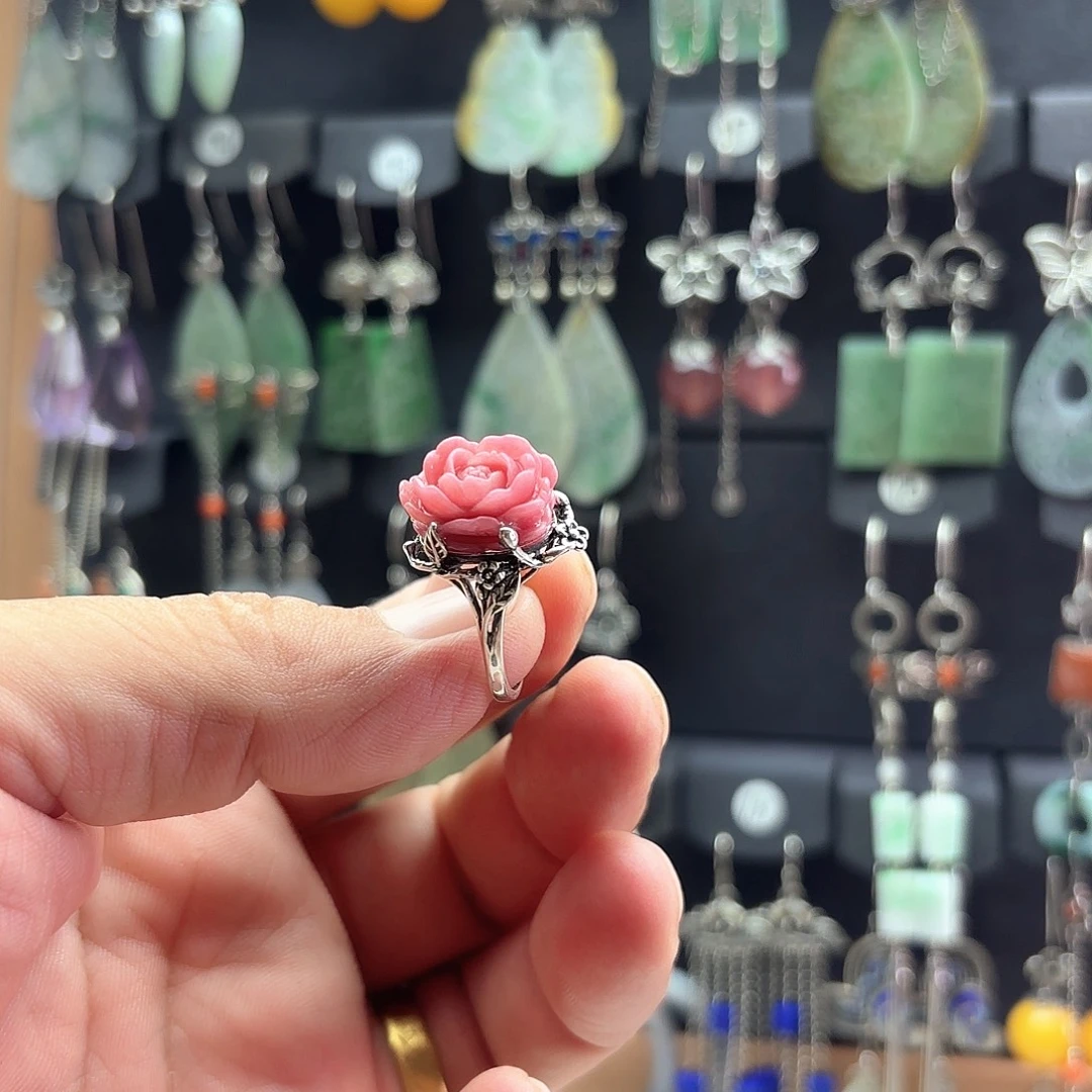 刘***霞水晶戒指银S925镶嵌