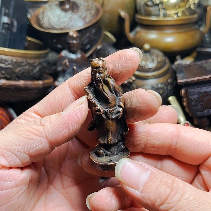 铜材质摆件收收藏藏