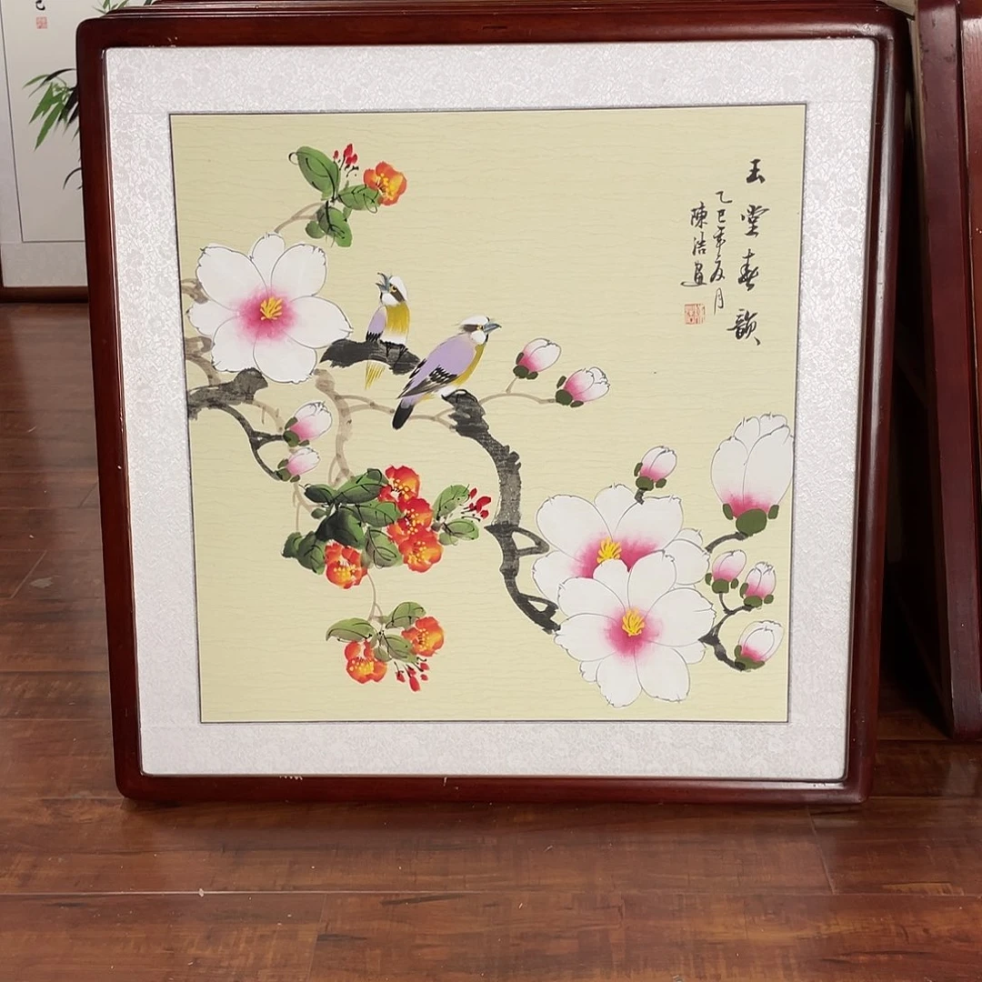国画带框尺寸63*63厘米