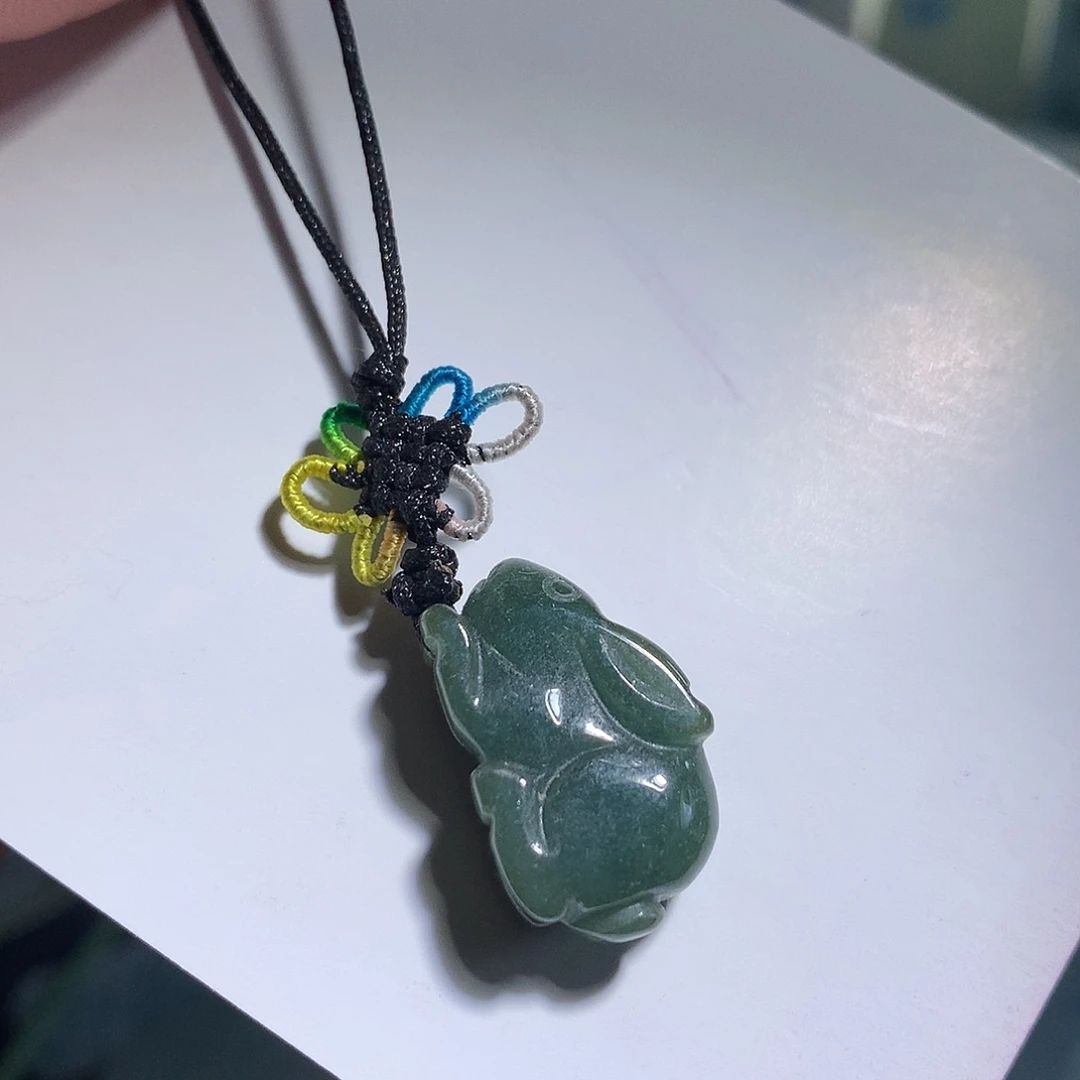 颈饰未镶嵌翡翠缅甸翡翠A货