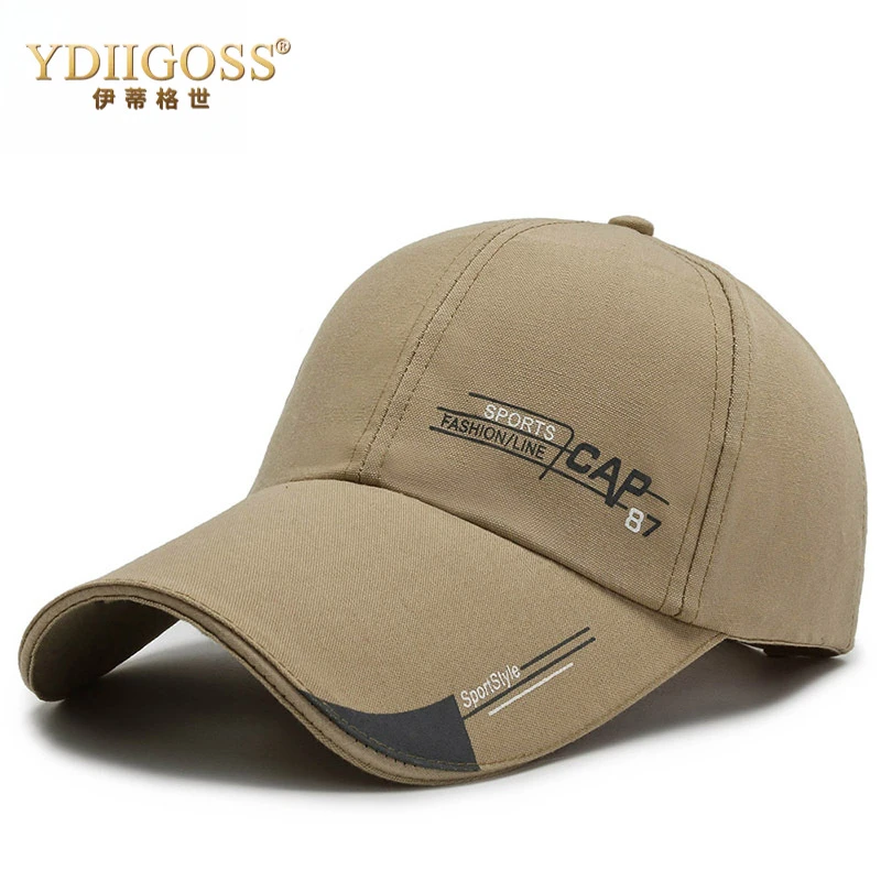 YDIIGOSS透气户外棒球帽男士夏季户外旅行防晒遮阳棒球帽休闲四季