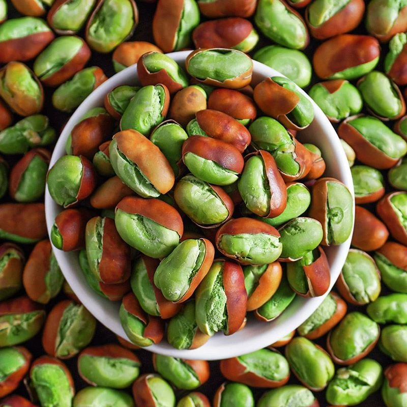 云南绿芯酥脆蚕豆今年新货干炒蚕豆休闲零食