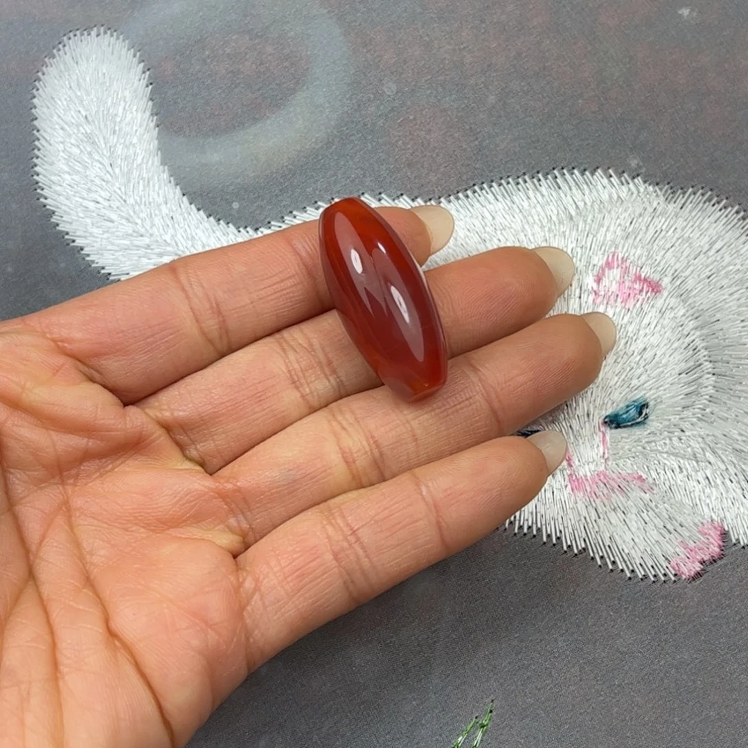 南红玛瑙未镶嵌单珠