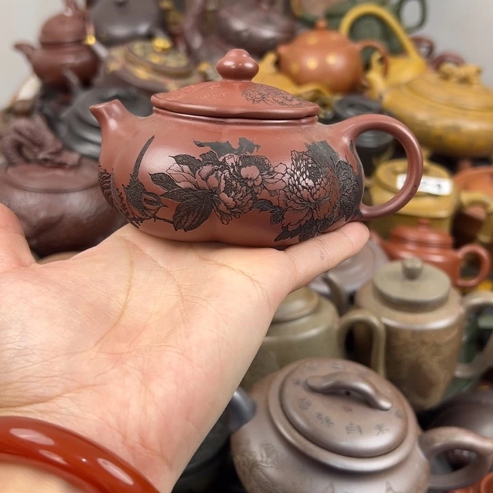 紫砂茶壶里面泥不平