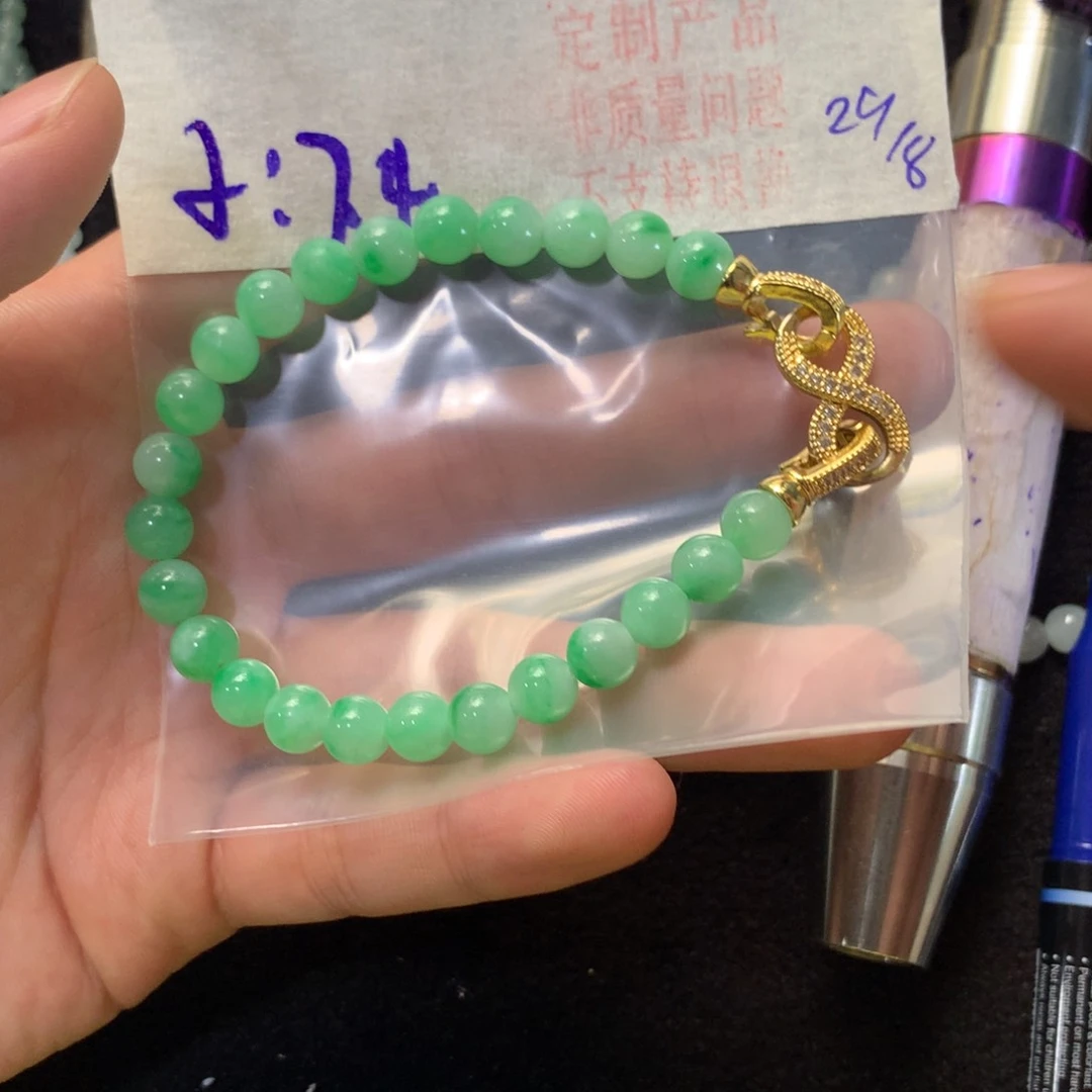 未镶嵌天然缅甸翡翠定制翡翠天然