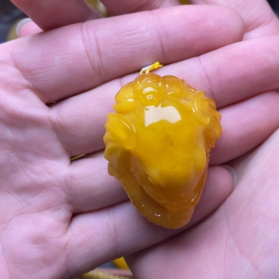 琥珀未镶嵌裸石蜜蜡
