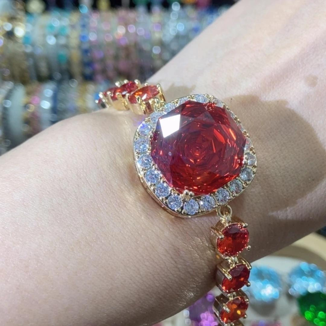 66锆石（处理）手链