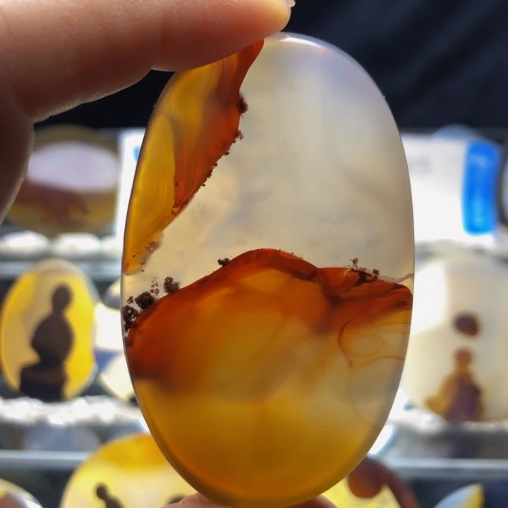 合金玛瑙/玉髓珠宝奇石127