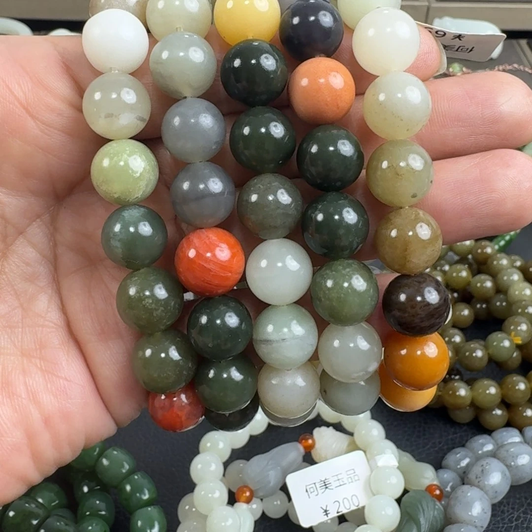 未镶嵌手串和田玉发一