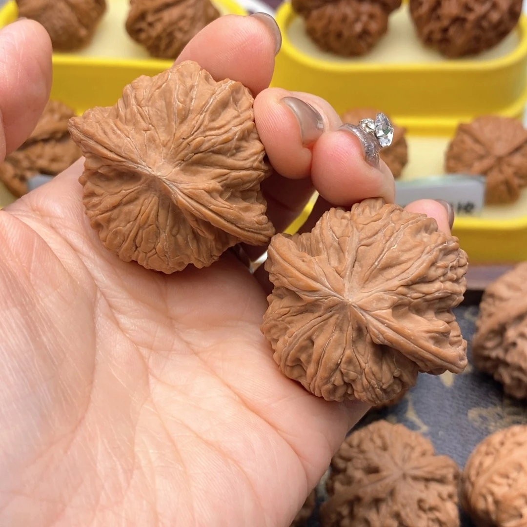 文玩核桃把件43尺正磨