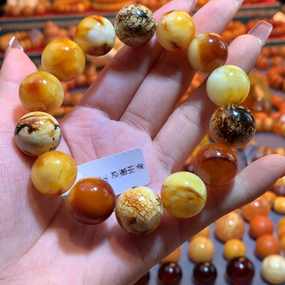 【闪购商品】未镶嵌琥珀手链蜜蜡
