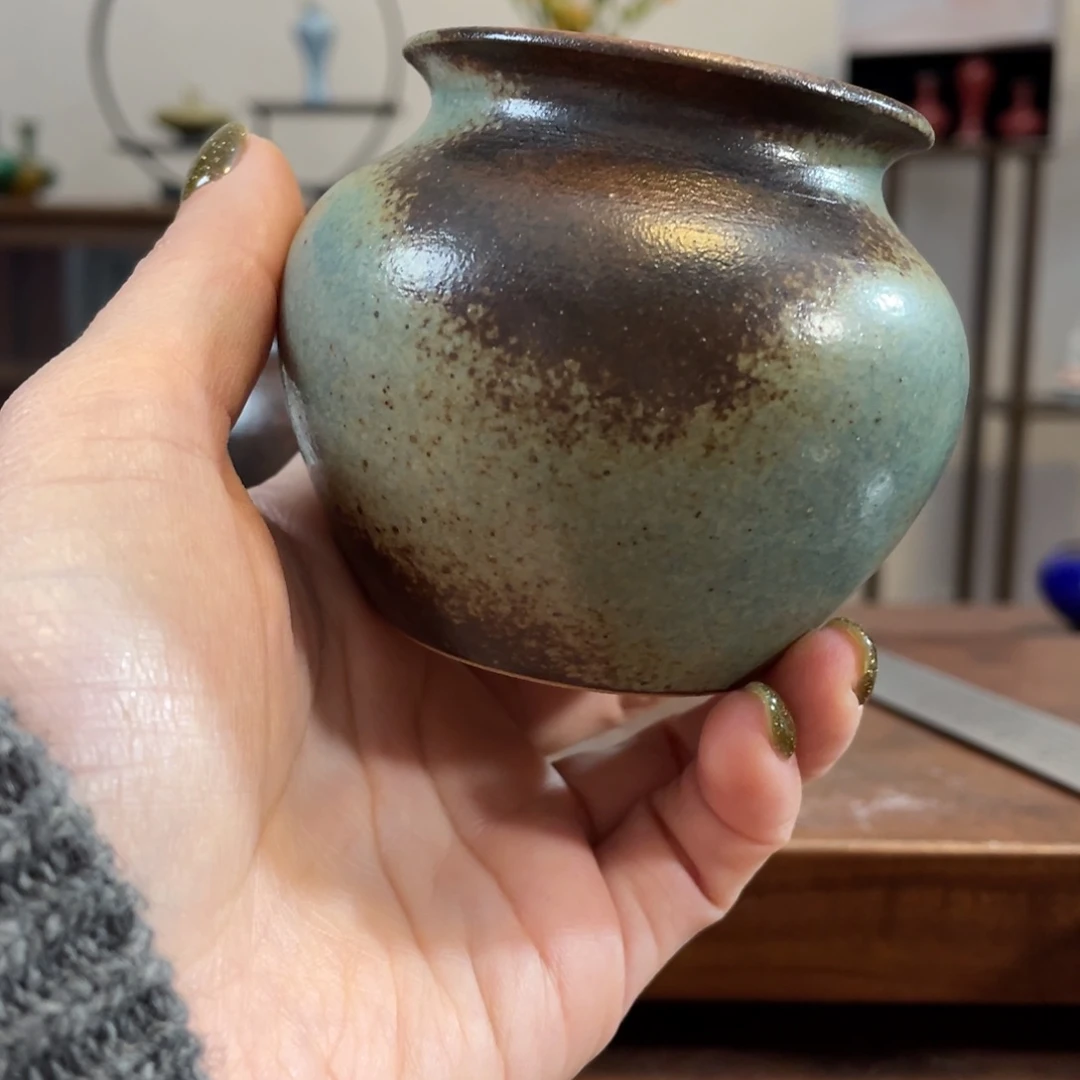 瓷片陶瓷花瓶小摆件