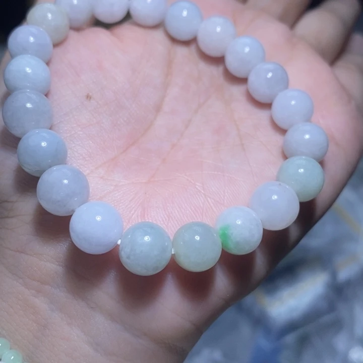 未镶嵌手串翡翠天然缅甸A货翡翠9.2