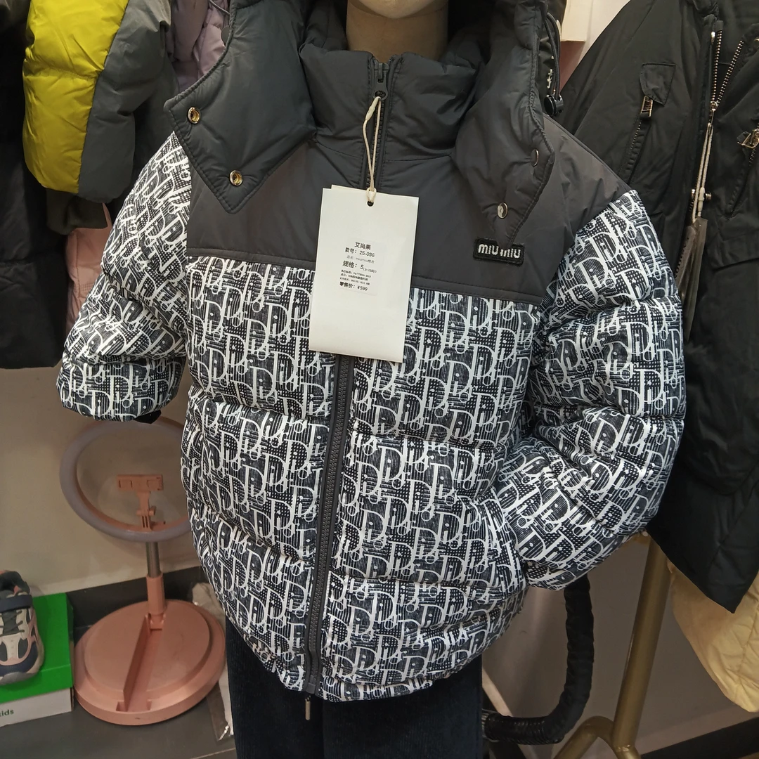 2025新款男童儿童加绒加厚款棉衣