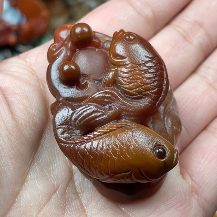 善***行玛瑙/玉髓未镶嵌颈饰
