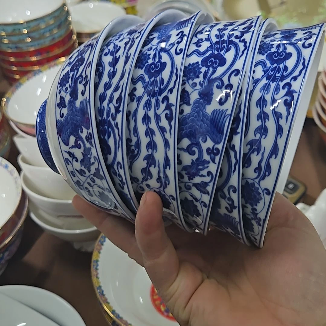 碗微瑕4.5寸8个珐琅彩666666