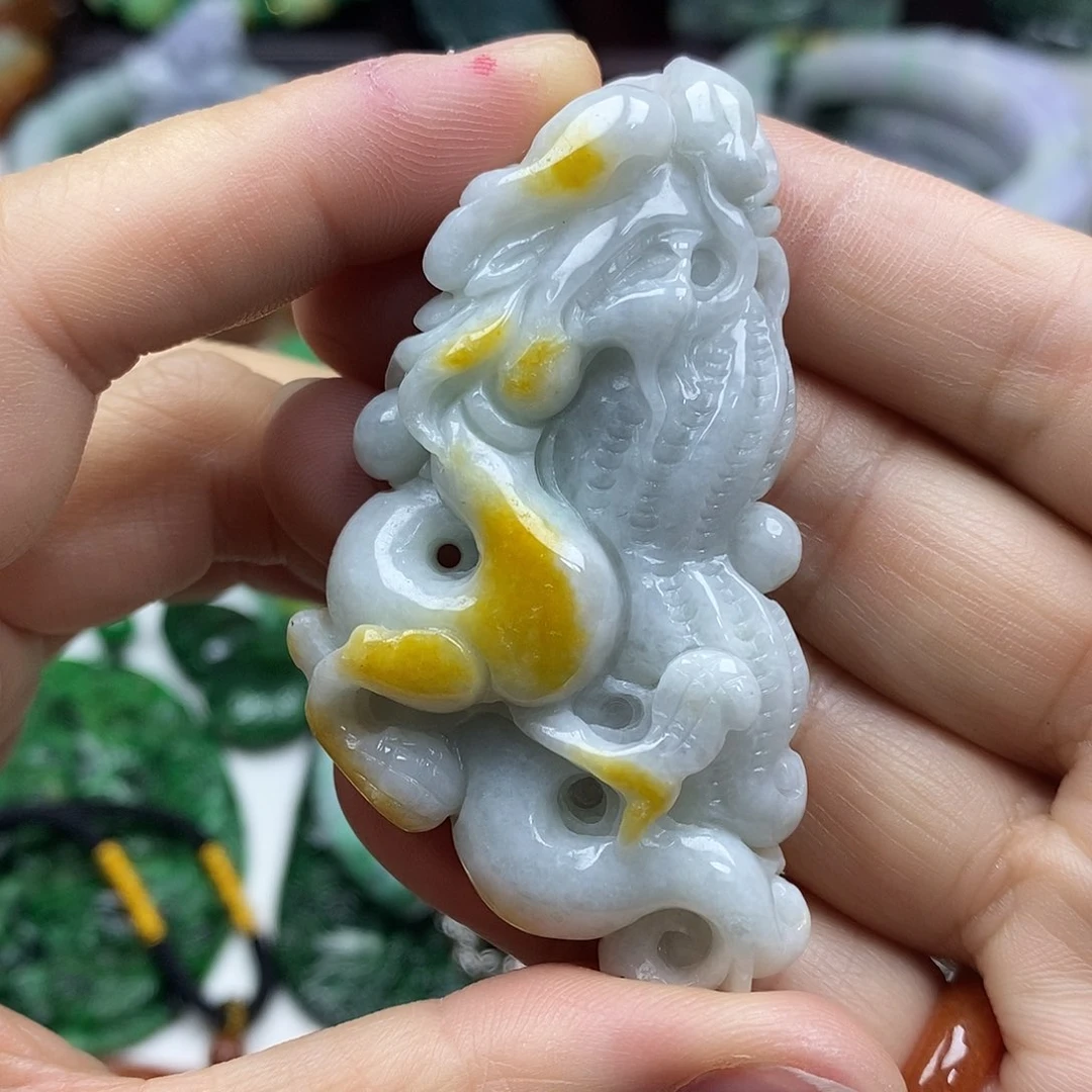 颈饰未镶嵌翡翠牌子