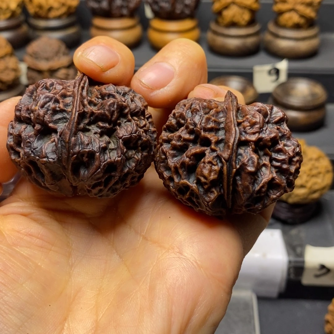 吊坠文玩核桃上古苍龙42