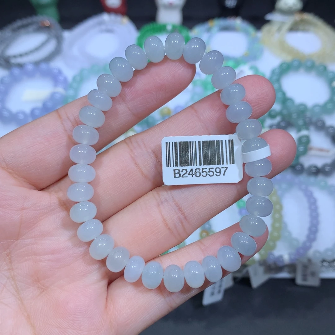 翡翠未镶嵌手串天然