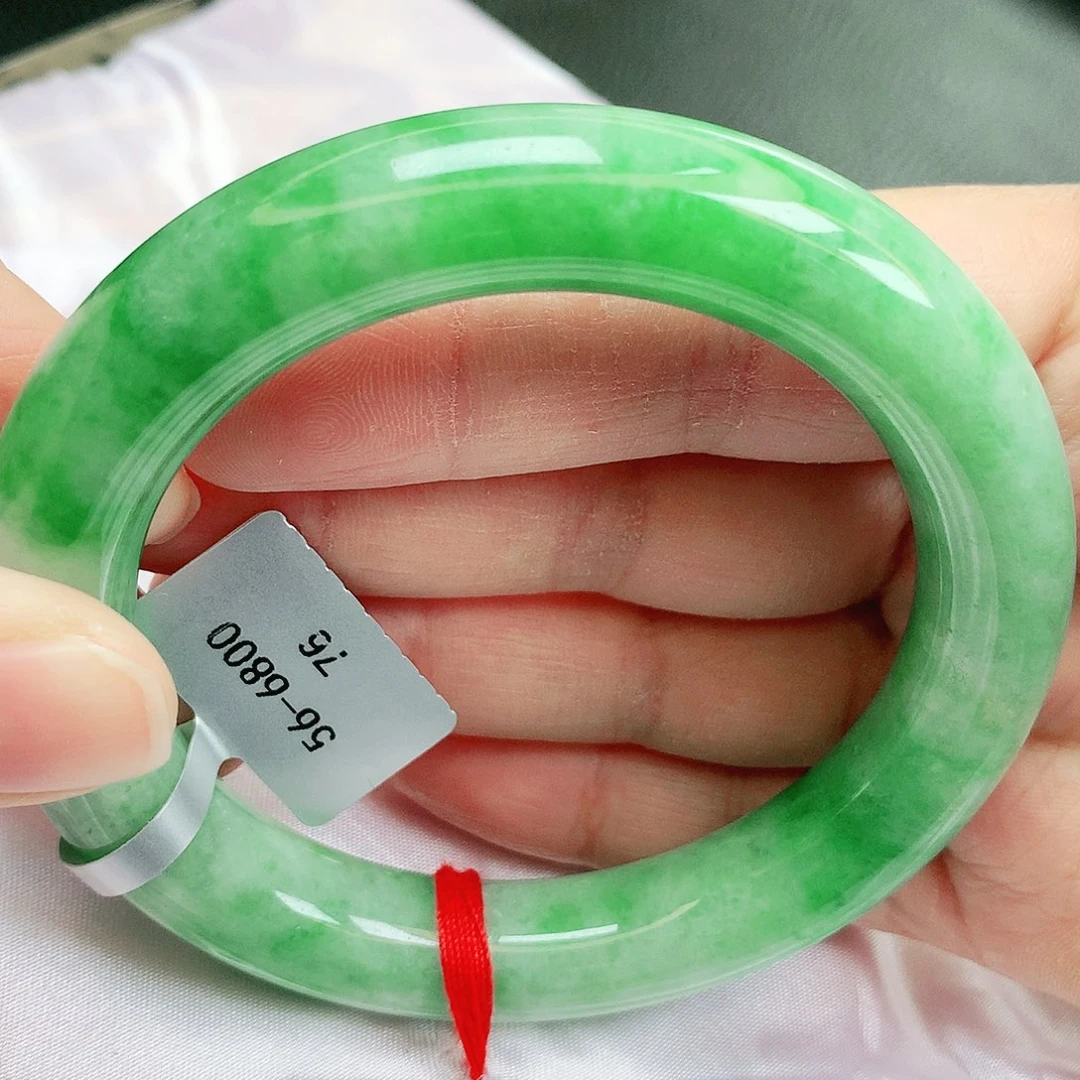 未镶嵌手镯翡翠缅甸天然A货翡翠手镯