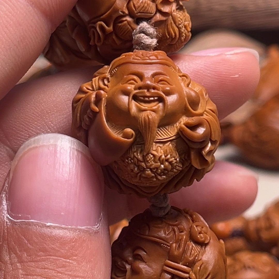 橄榄核吊坠多****9龙财