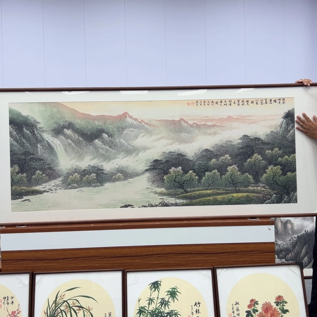 国画国画作品多次在