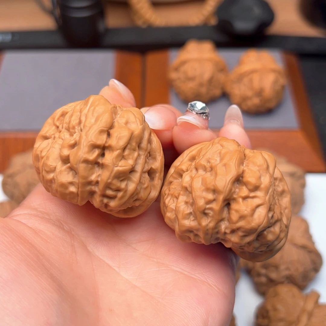 文玩核桃把件蛤蟆40