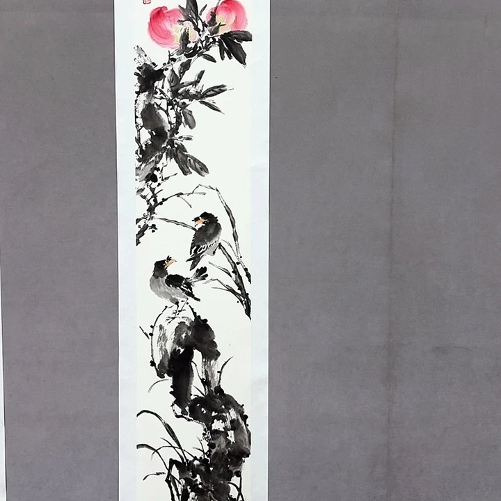 国画亲笔手绘放心去藏