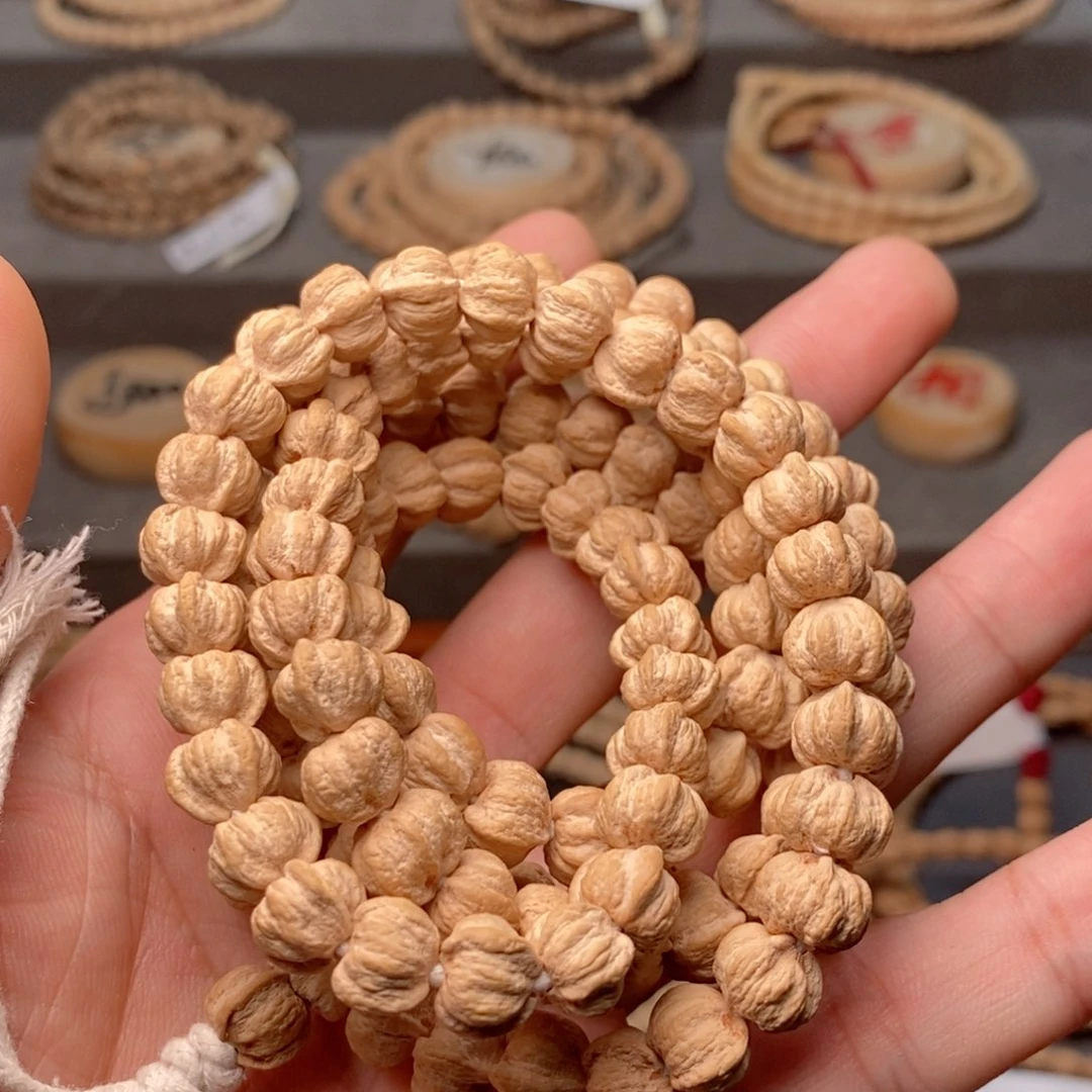 柏香籽/百香籽吊坠蓝**空