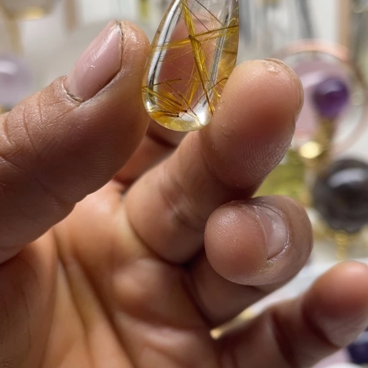 水晶未镶嵌珠宝半成品