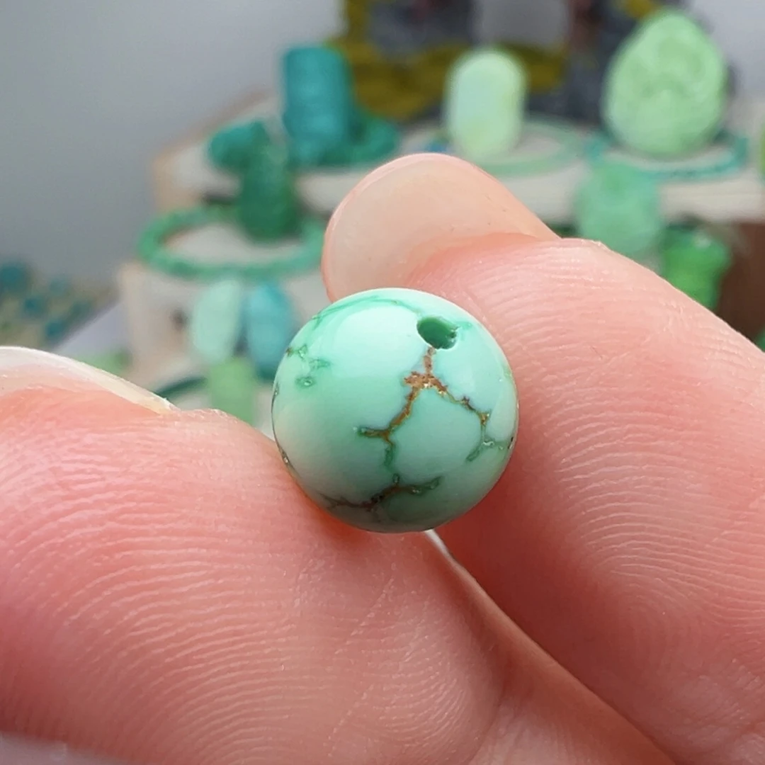 绿松石未镶嵌主播万珍