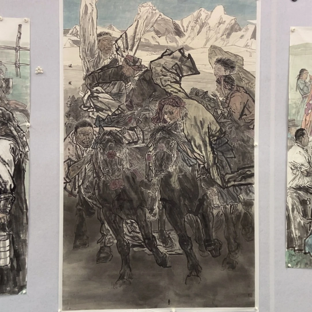 名***王国画墨鱼精品墨鱼精品