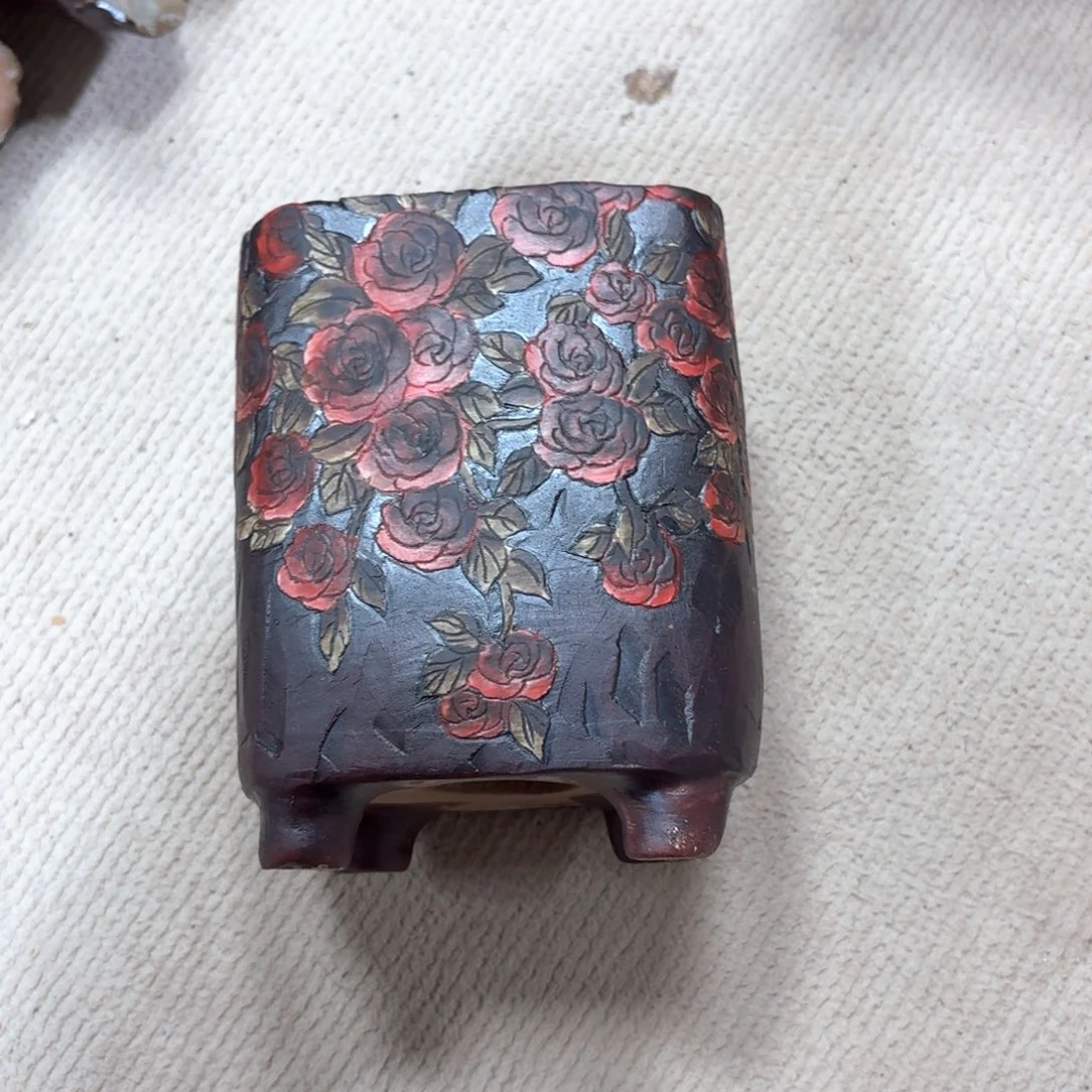 紫砂花盆陶瓷多肉花盆精品
