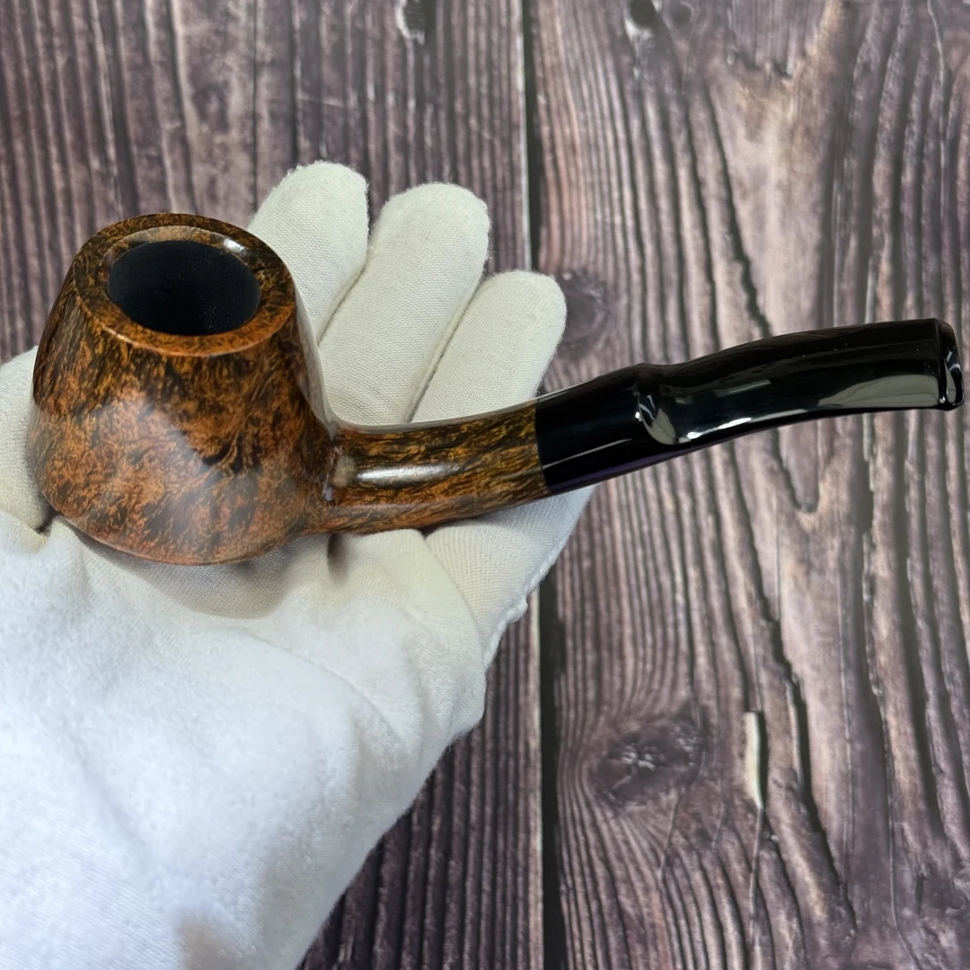 进口石楠木手工烟斗老牛同款