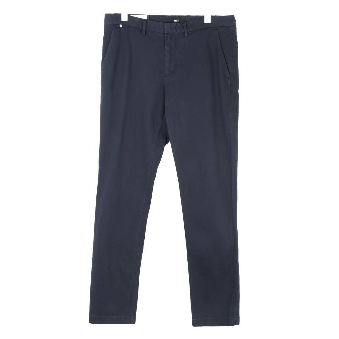 HugoBoss/雨果博斯男士直筒窄版简约休闲长裤50485788 404