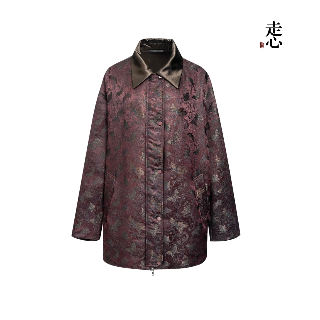 【走心非遗】墨紫 羽绒服25Z26410769