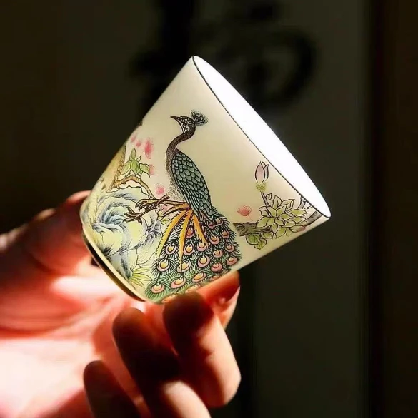 《孔雀》品茗杯/容量50ml