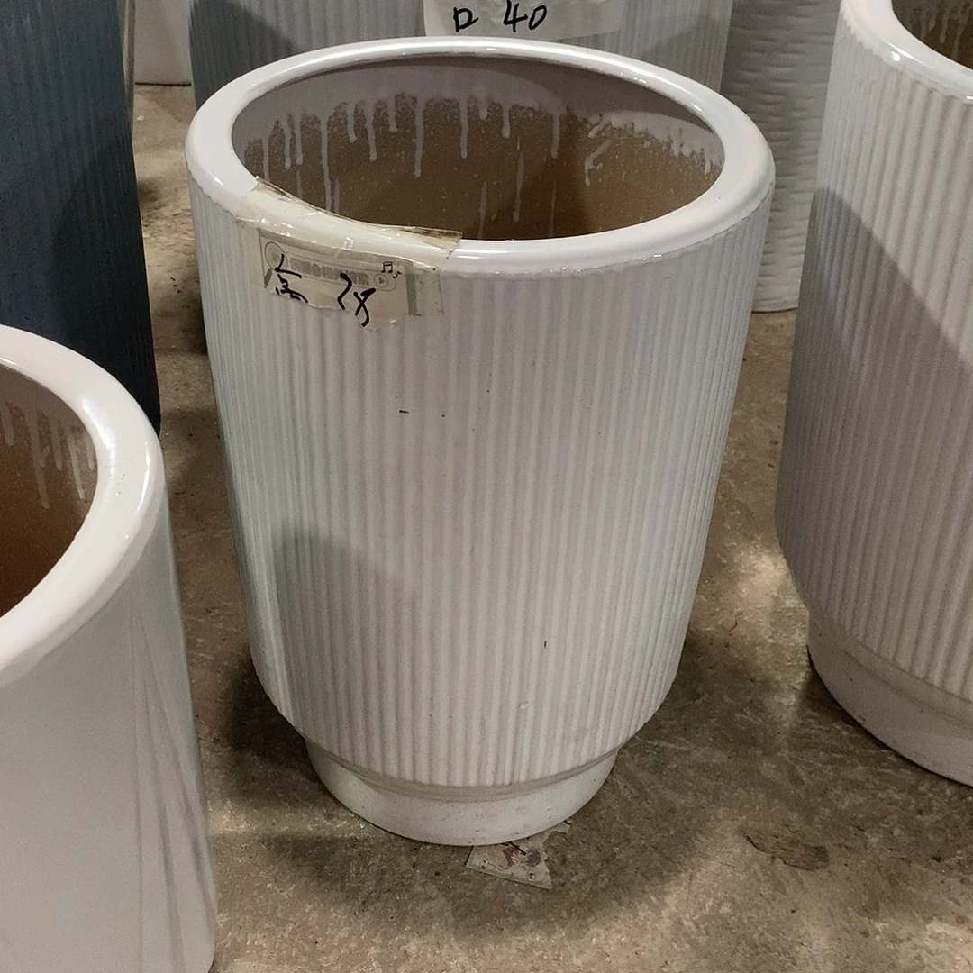高温陶瓷花盆微瑕