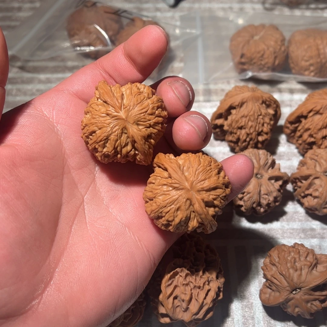 俊***合吊坠文玩核桃磨盘43